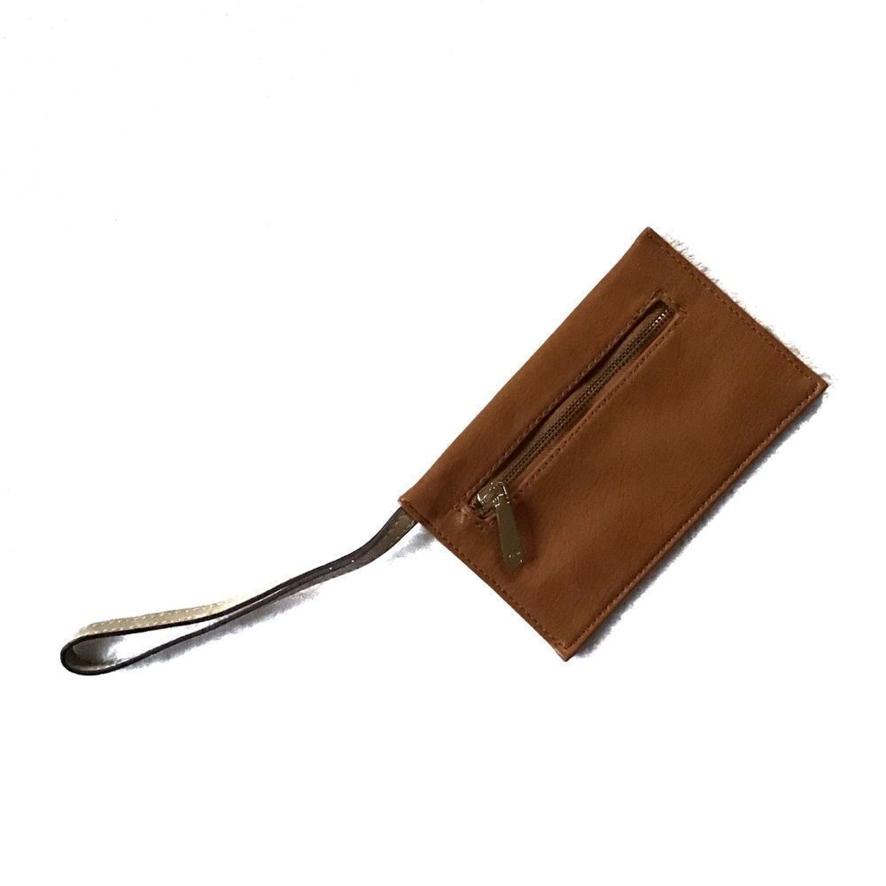 Charming Charlie Leather Money/ Coin Wristlet